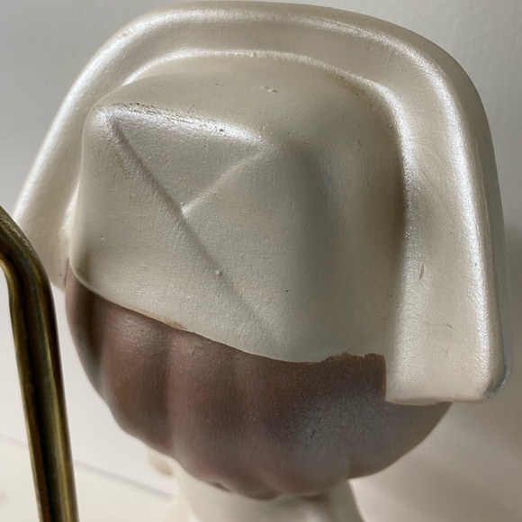 Vintage Atlantic Mold Nurse Sue nightlight lamp with original shade - Picture 12 of 15